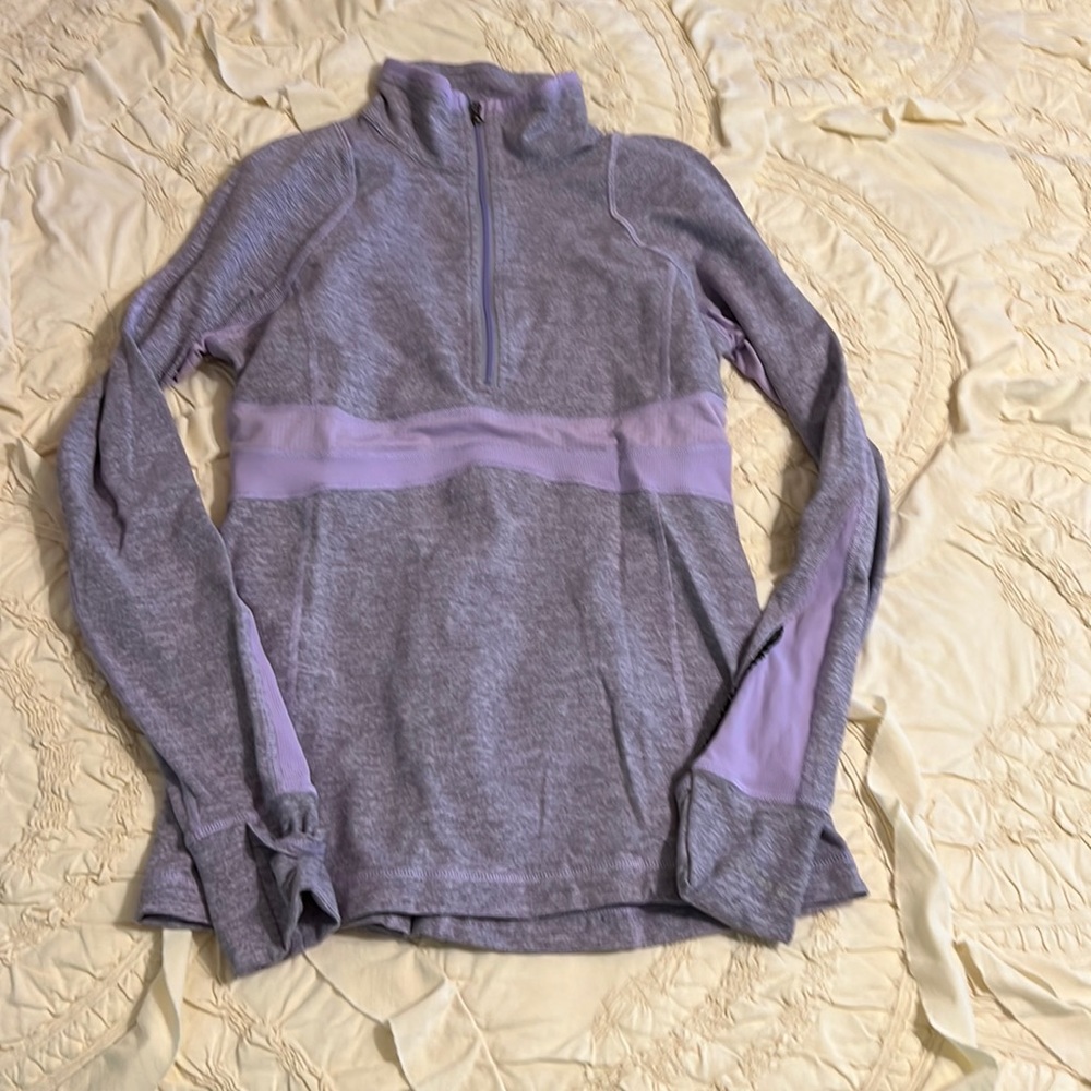 Lululemon running quarter zip top